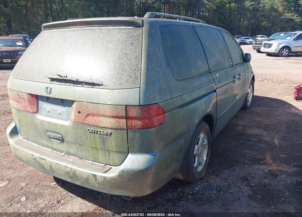 2001 HONDA ODYSSEY EX VIN: 2HKRL18651H578113