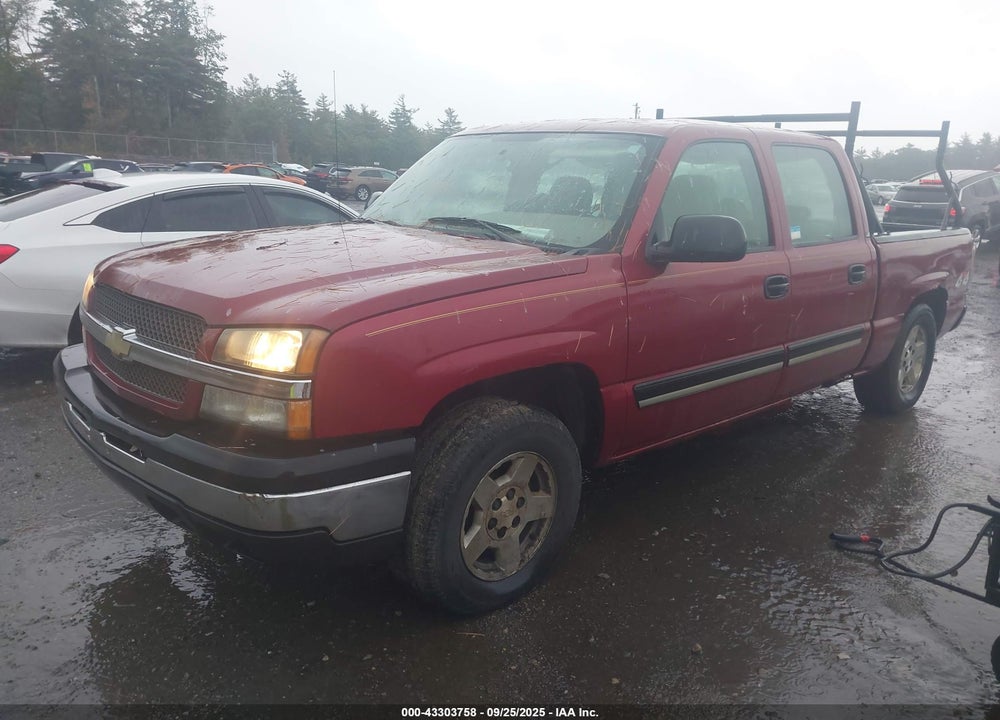 2005 CHEVROLET SILVERADO 1500 LS VIN: 2GCEK13T351290354