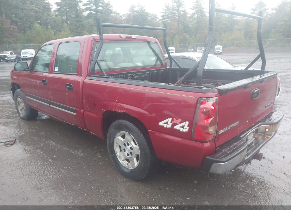 2005 CHEVROLET SILVERADO 1500 LS VIN: 2GCEK13T351290354