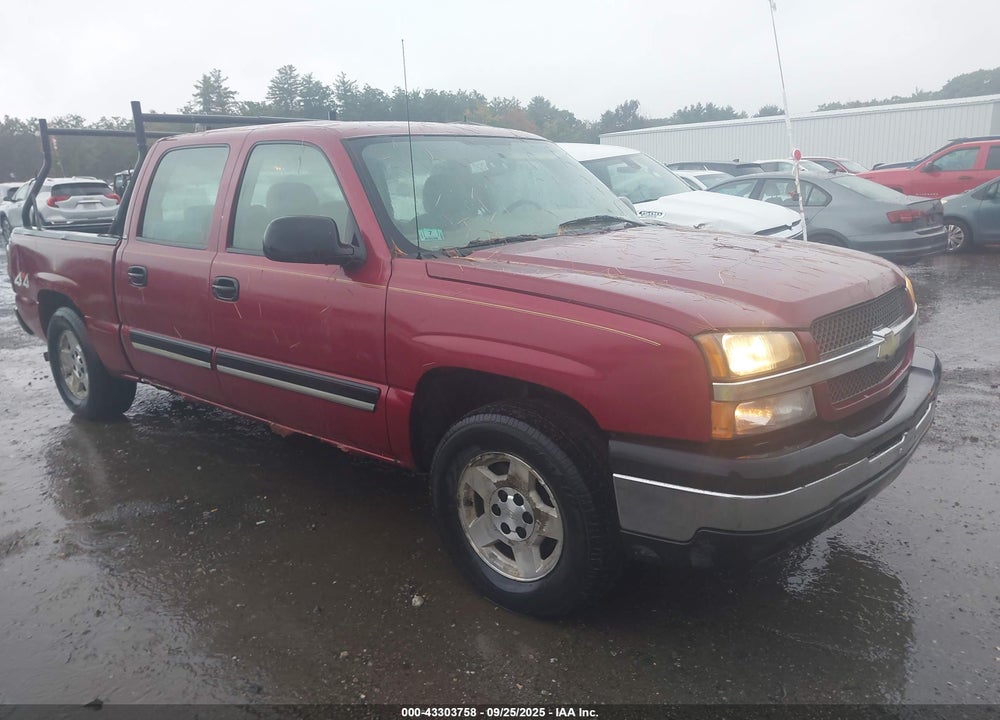 2005 CHEVROLET SILVERADO 1500 LS VIN: 2GCEK13T351290354