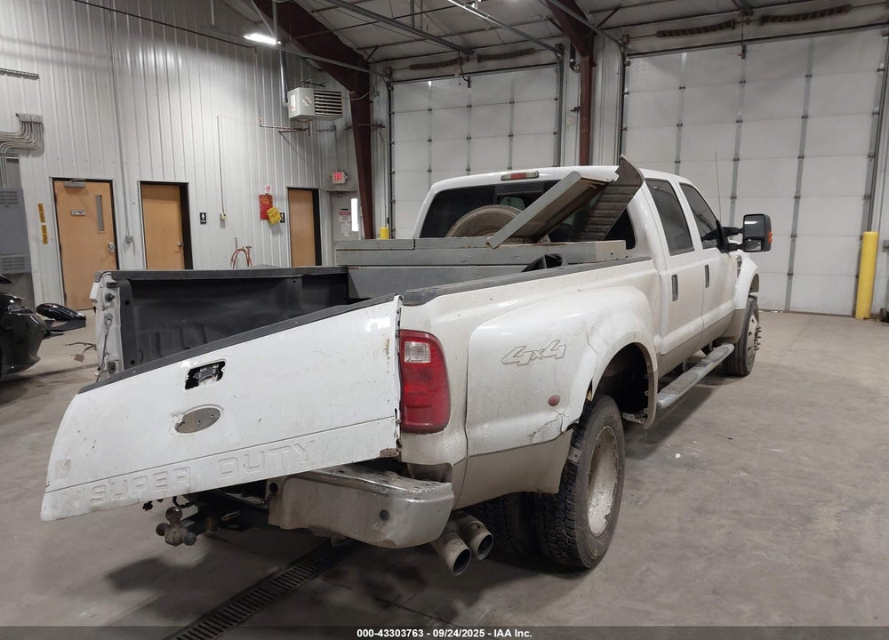 2009 FORD F-450 LARIAT VIN: 1FTXW43R79EA58184