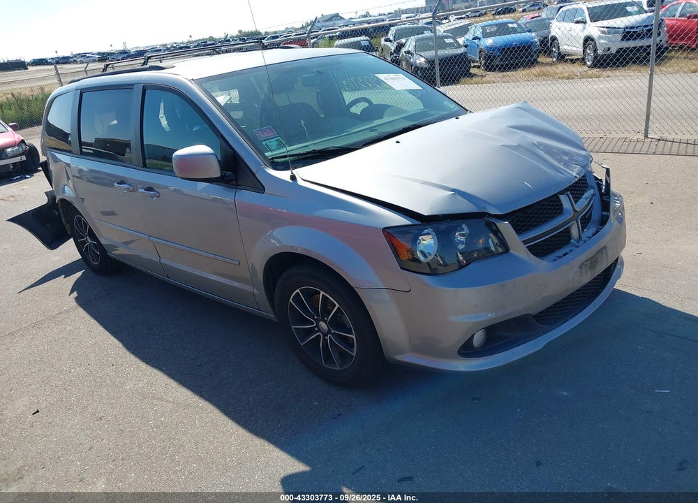 2017 DODGE GRAND CARAVAN GT VIN: 2C4RDGEG1HR760773