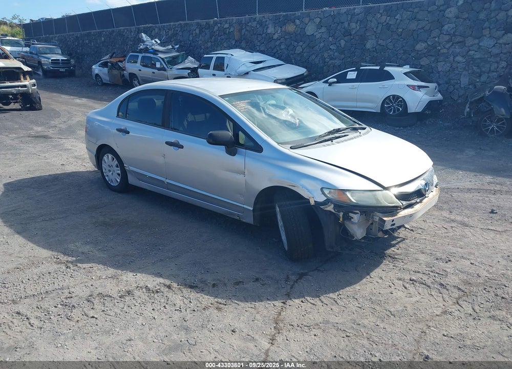2010 HONDA CIVIC VP VIN: 19XFA1F37AE023203