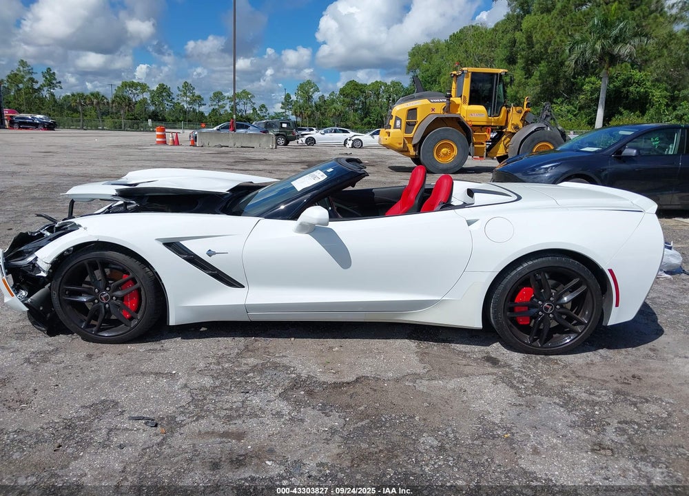 2014 CHEVROLET CORVETTE STINGRAY Z51 VIN: 1G1YH3D78E5126775
