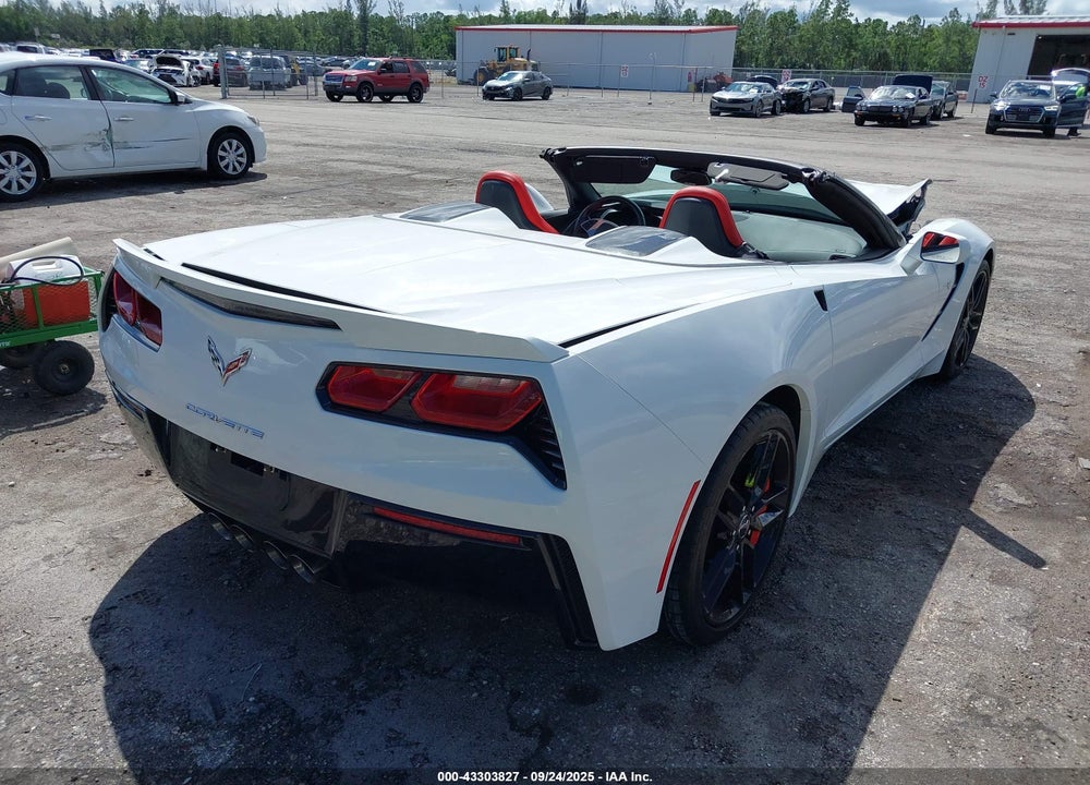 2014 CHEVROLET CORVETTE STINGRAY Z51 VIN: 1G1YH3D78E5126775