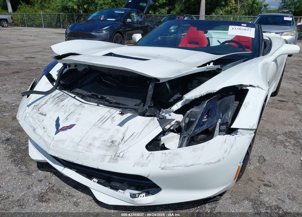 2014 CHEVROLET CORVETTE STINGRAY Z51 VIN: 1G1YH3D78E5126775