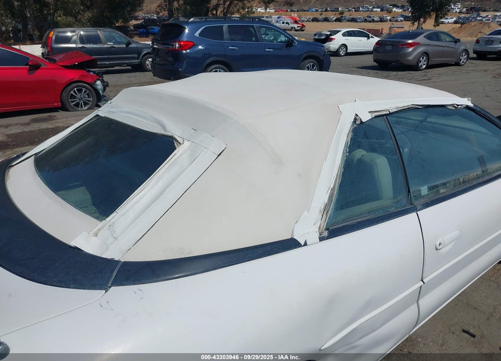 1996 CHRYSLER SEBRING JXI VIN: 3C3EL55H8TT264104