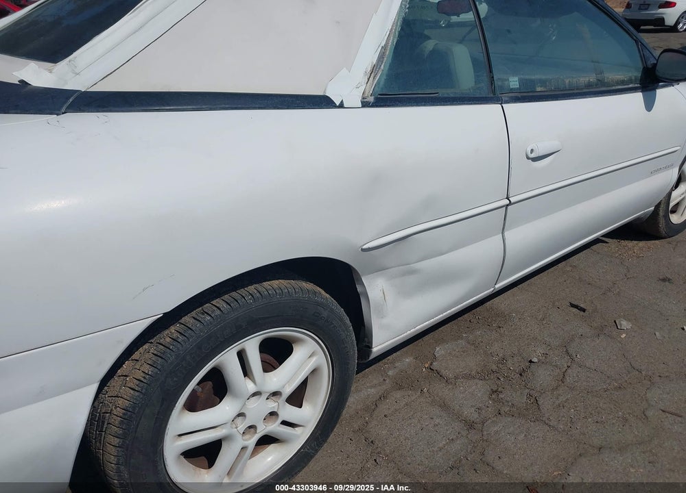 1996 CHRYSLER SEBRING JXI VIN: 3C3EL55H8TT264104