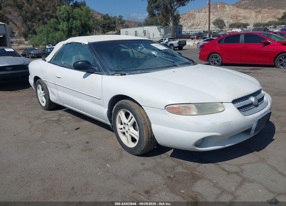 1996 CHRYSLER SEBRING JXI VIN: 3C3EL55H8TT264104