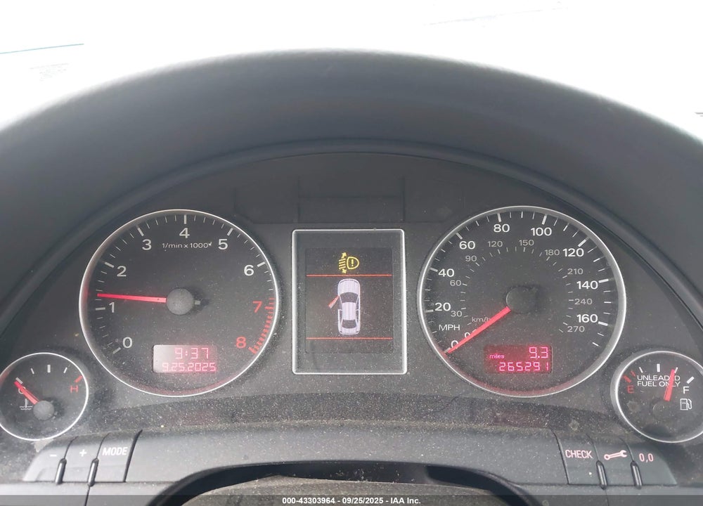 2008 AUDI A4 2.0T VIN: WAUDF78E68A122020