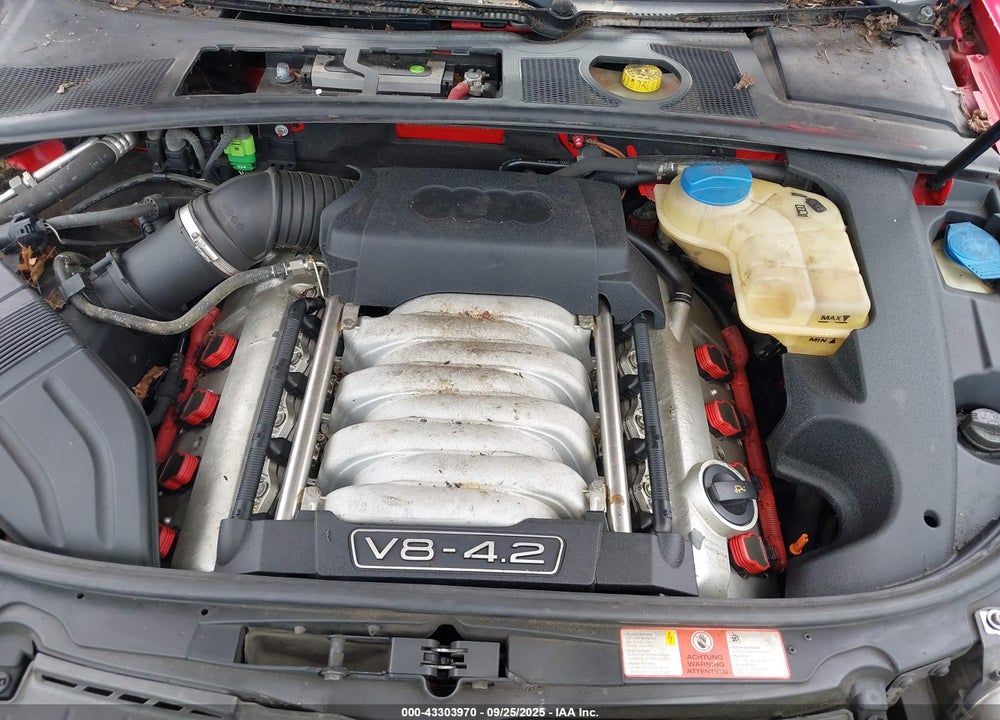 2005 AUDI S4 VIN: WUARL48H25K902339