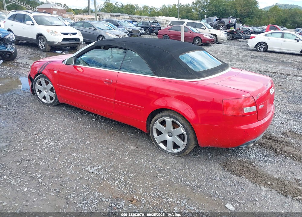 2005 AUDI S4 VIN: WUARL48H25K902339