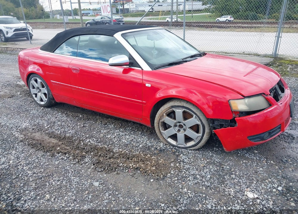 2005 AUDI S4 VIN: WUARL48H25K902339