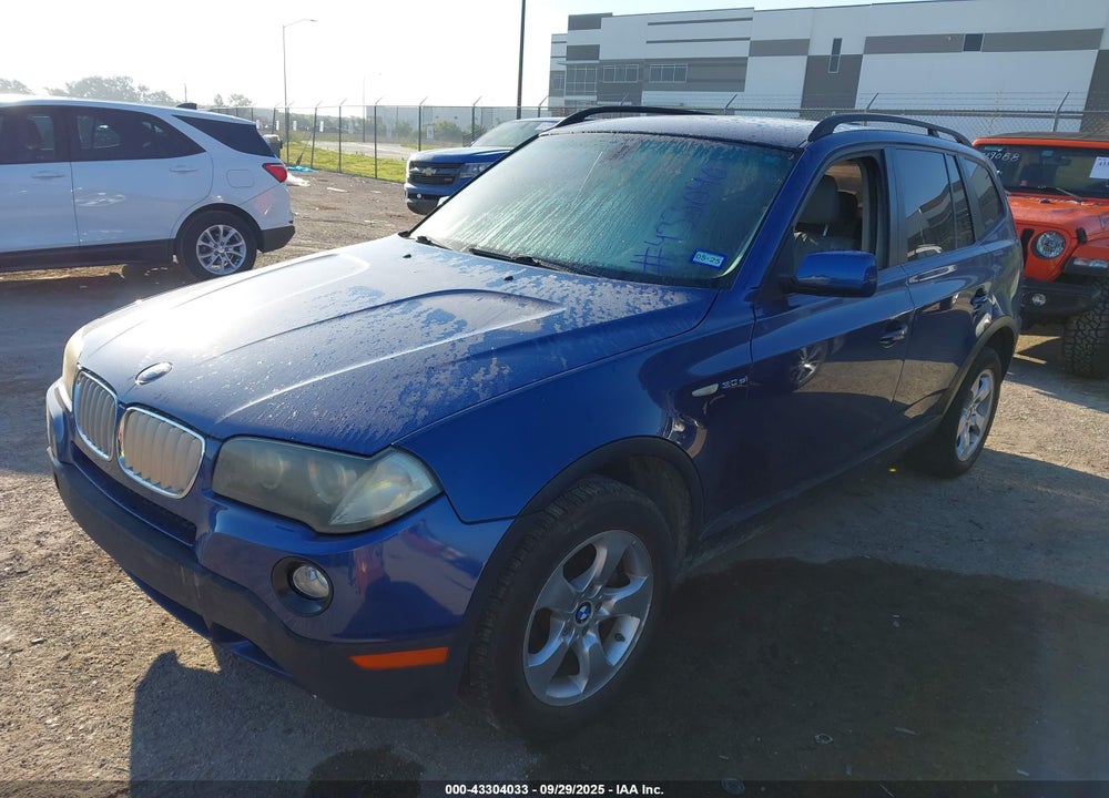 2007 BMW X3 3.0SI VIN: WBXPC93457WF15033