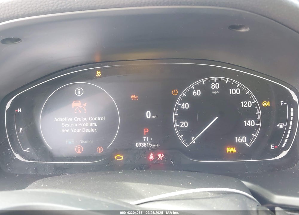 2022 HONDA ACCORD VIN: 1HGCV1F35NA008829