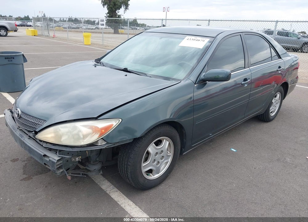 2002 TOYOTA CAMRY LE V6 VIN: 4T1BF30KX2U519168