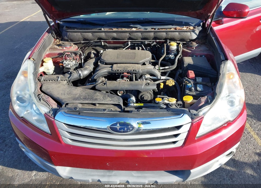 2011 SUBARU OUTBACK VIN: 4S4BRBFC6B3349253