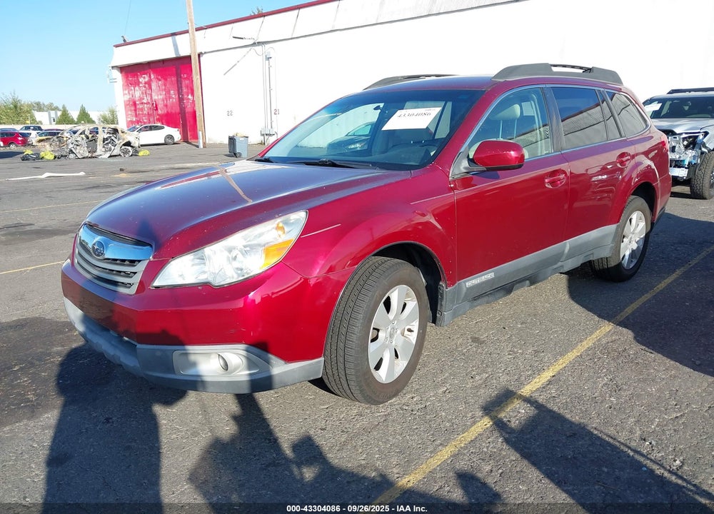 2011 SUBARU OUTBACK VIN: 4S4BRBFC6B3349253