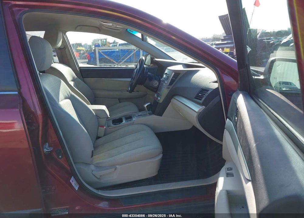 2011 SUBARU OUTBACK VIN: 4S4BRBFC6B3349253