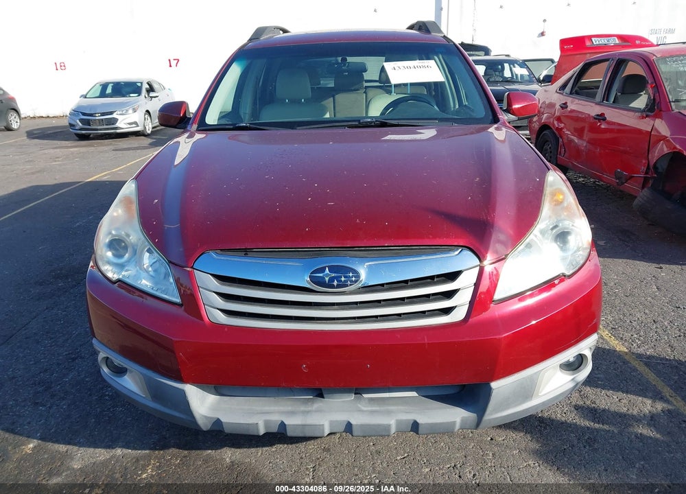 2011 SUBARU OUTBACK VIN: 4S4BRBFC6B3349253