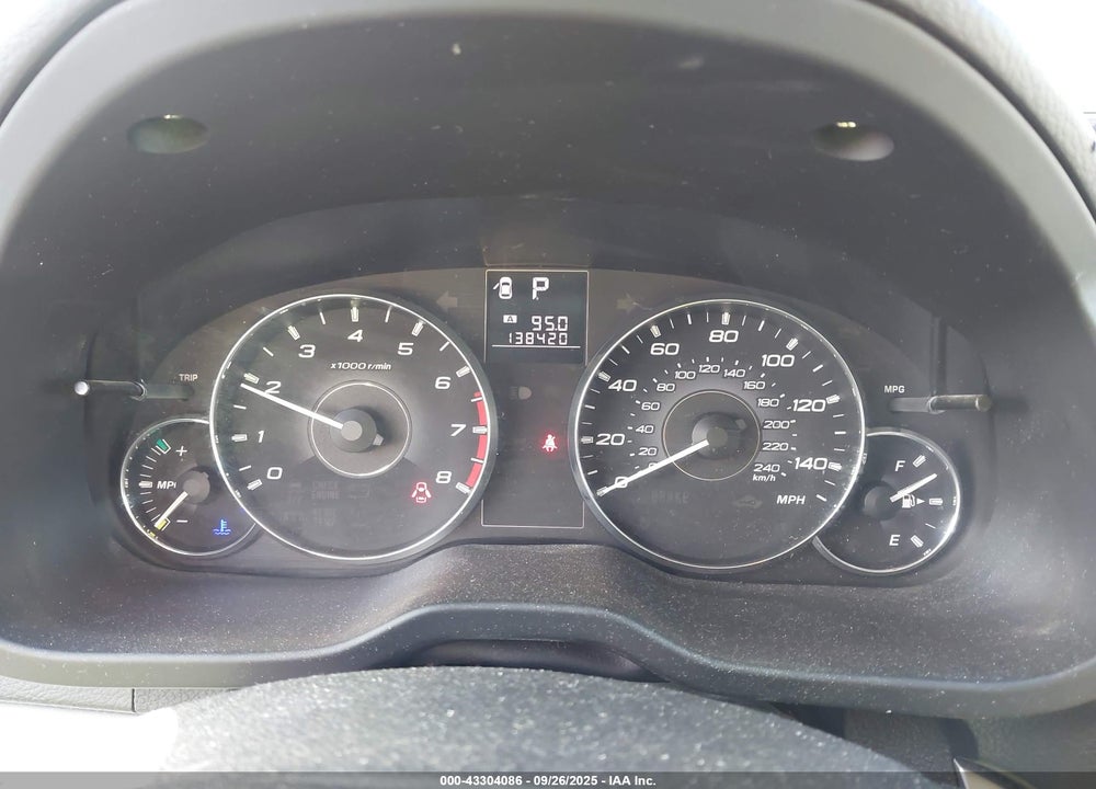2011 SUBARU OUTBACK VIN: 4S4BRBFC6B3349253