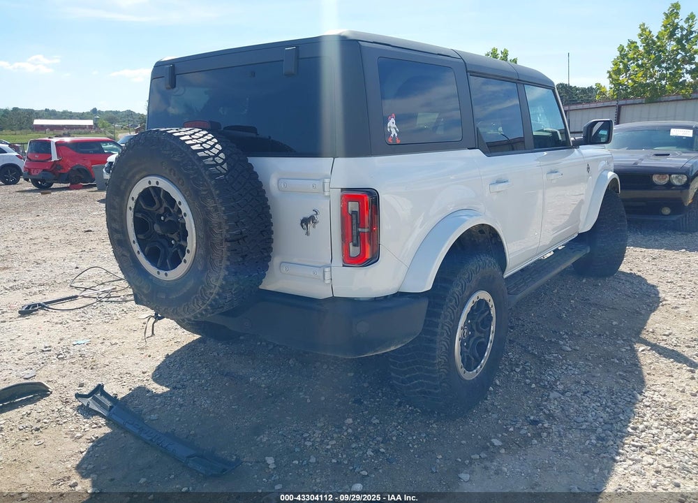 2022 FORD BRONCO OUTER BANKS VIN: 1FMDE5BH3NLB45831