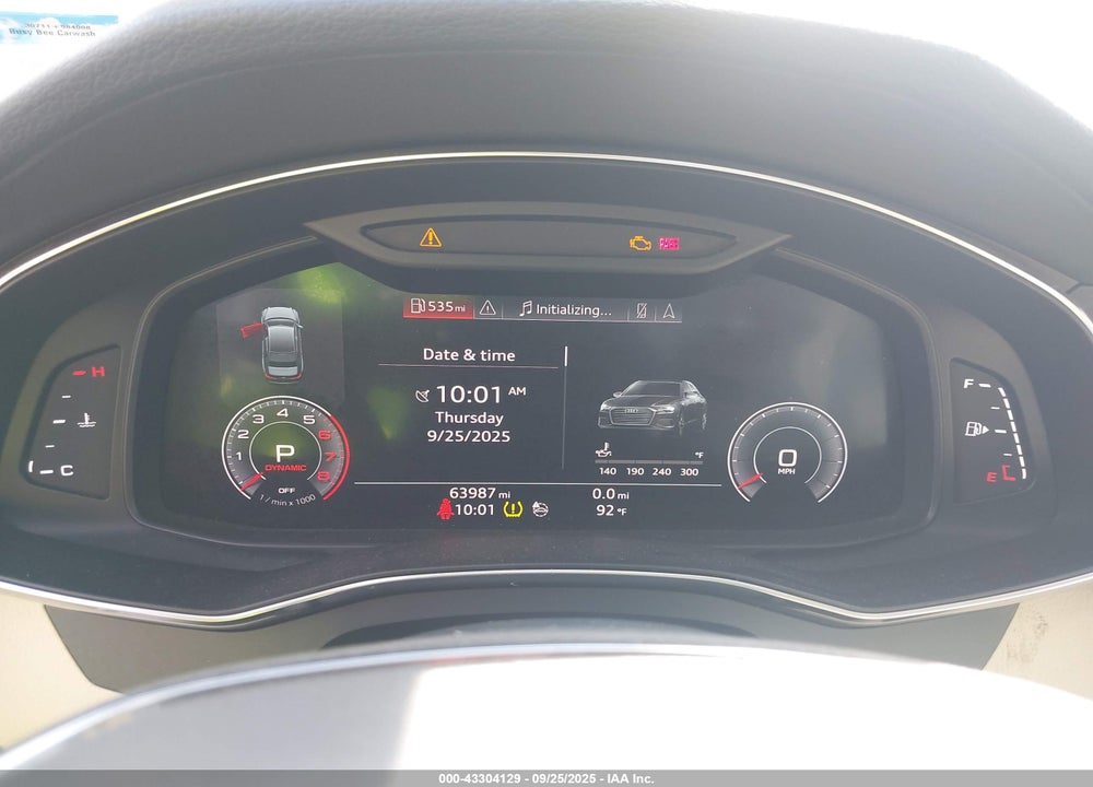2019 AUDI A6 55 PREMIUM VIN: WAUL2AF26KN019581