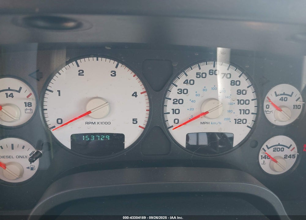 2005 DODGE RAM 2500 SLT/LARAMIE VIN: 3D3KS28C35G758860