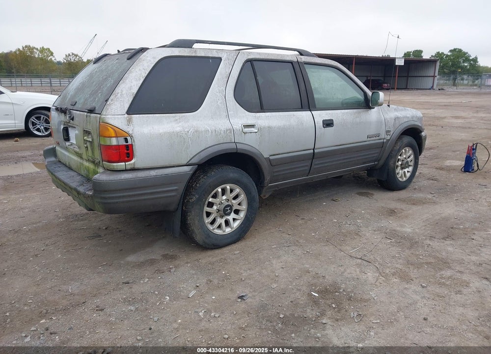 2001 HONDA PASSPORT EX/LX VIN: 4S6DM58W814407931