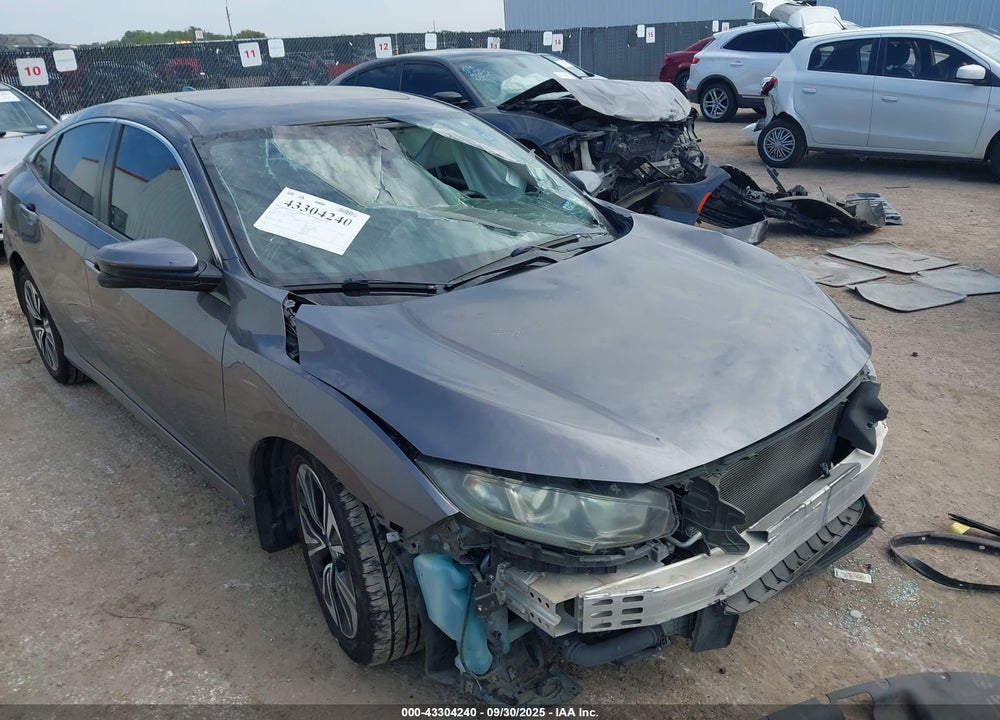 2016 HONDA CIVIC VIN: 19XFC1F71GE014924