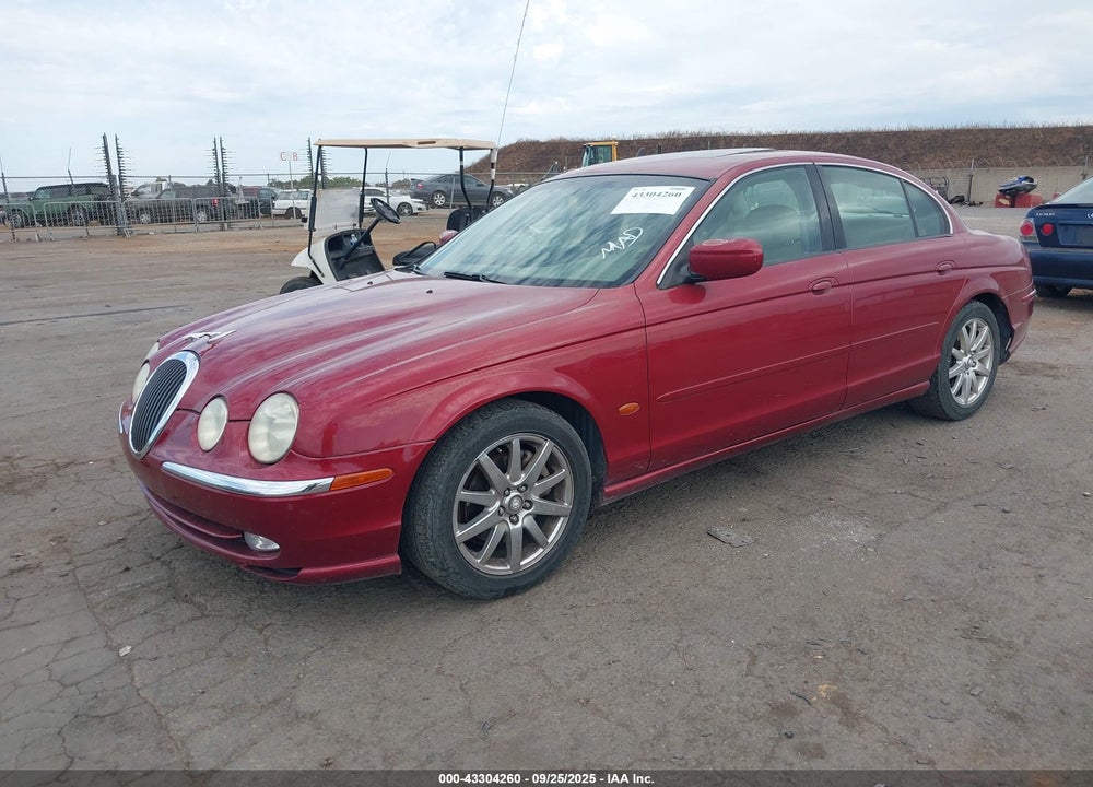2000 JAGUAR S-TYPE 3.0L V6 VIN: SAJDA01C4YFL63404