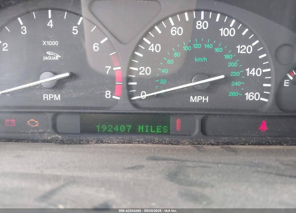 2000 JAGUAR S-TYPE 3.0L V6 VIN: SAJDA01C4YFL63404