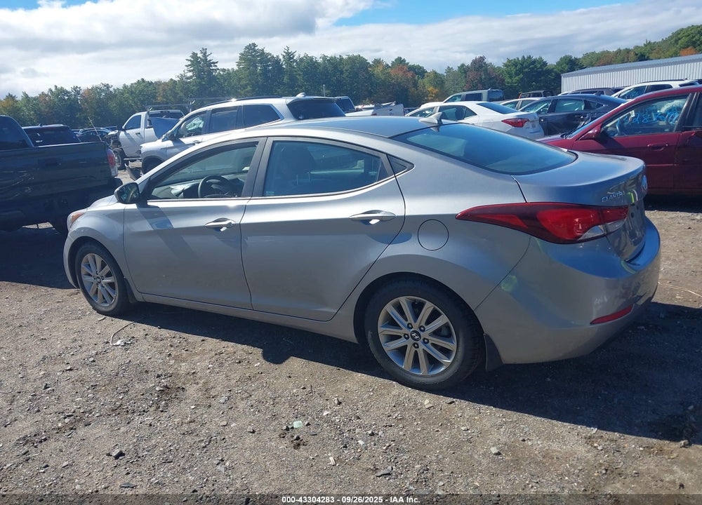 2015 HYUNDAI ELANTRA SE VIN: KMHDH4AE2FU325838