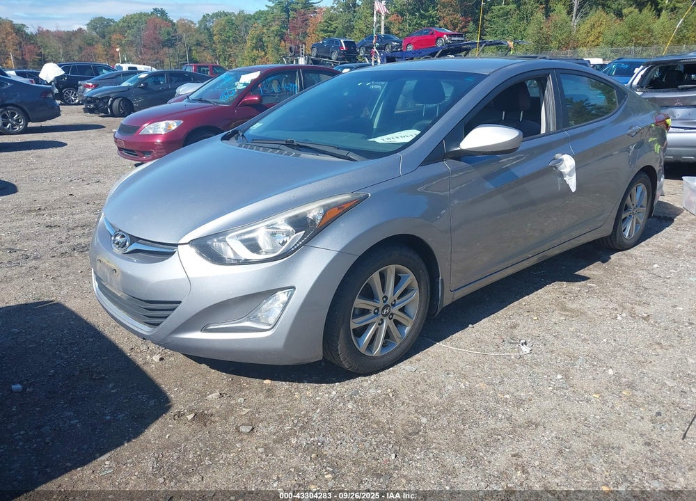 2015 HYUNDAI ELANTRA SE VIN: KMHDH4AE2FU325838