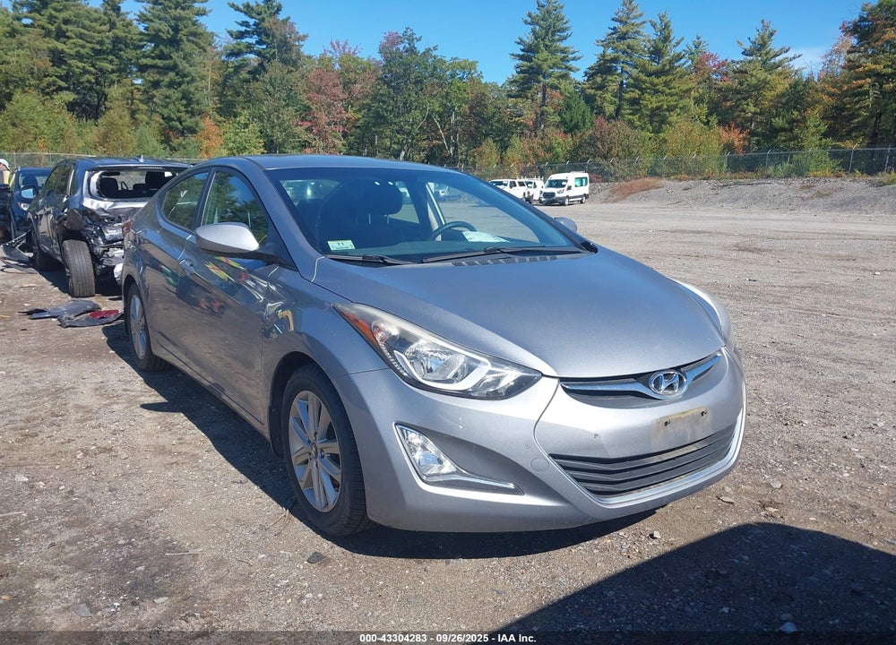 2015 HYUNDAI ELANTRA SE VIN: KMHDH4AE2FU325838
