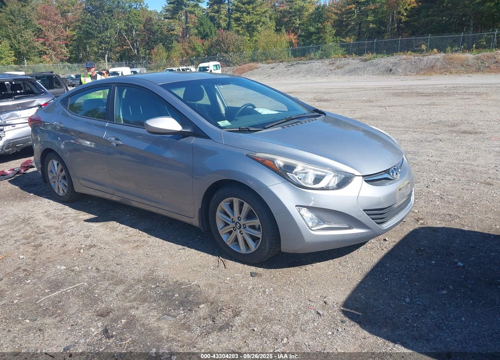 2015 HYUNDAI ELANTRA SE VIN: KMHDH4AE2FU325838
