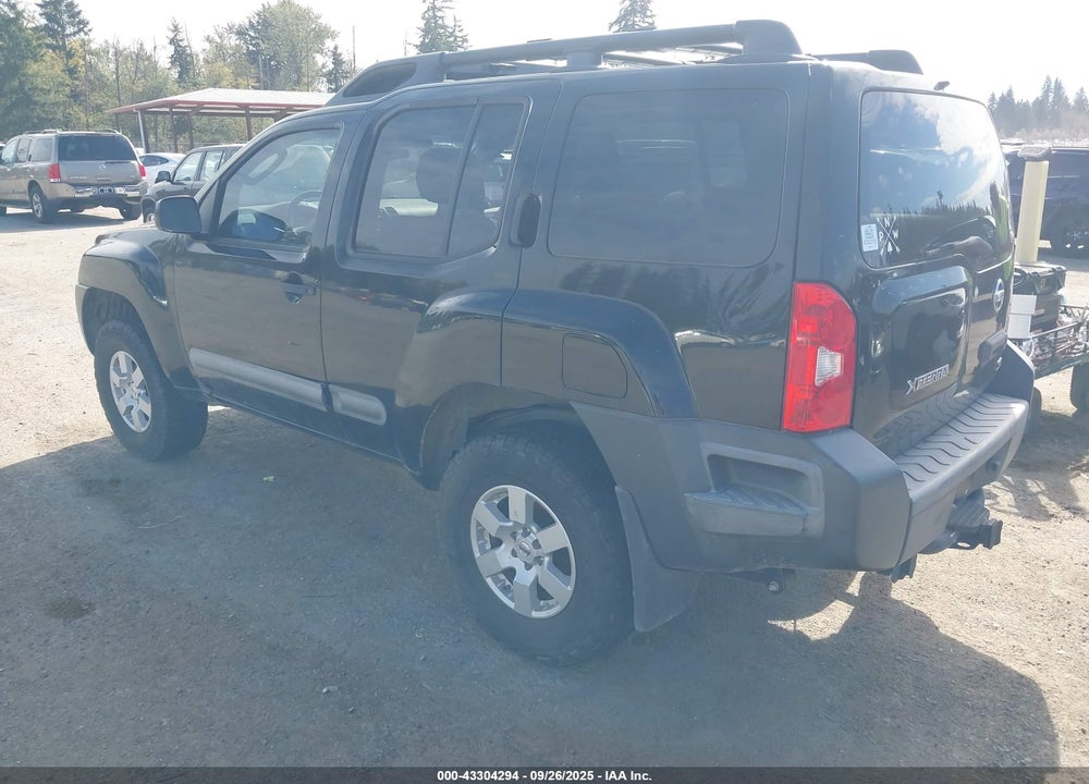 2005 NISSAN XTERRA SE VIN: 5N1AN08W25C652053