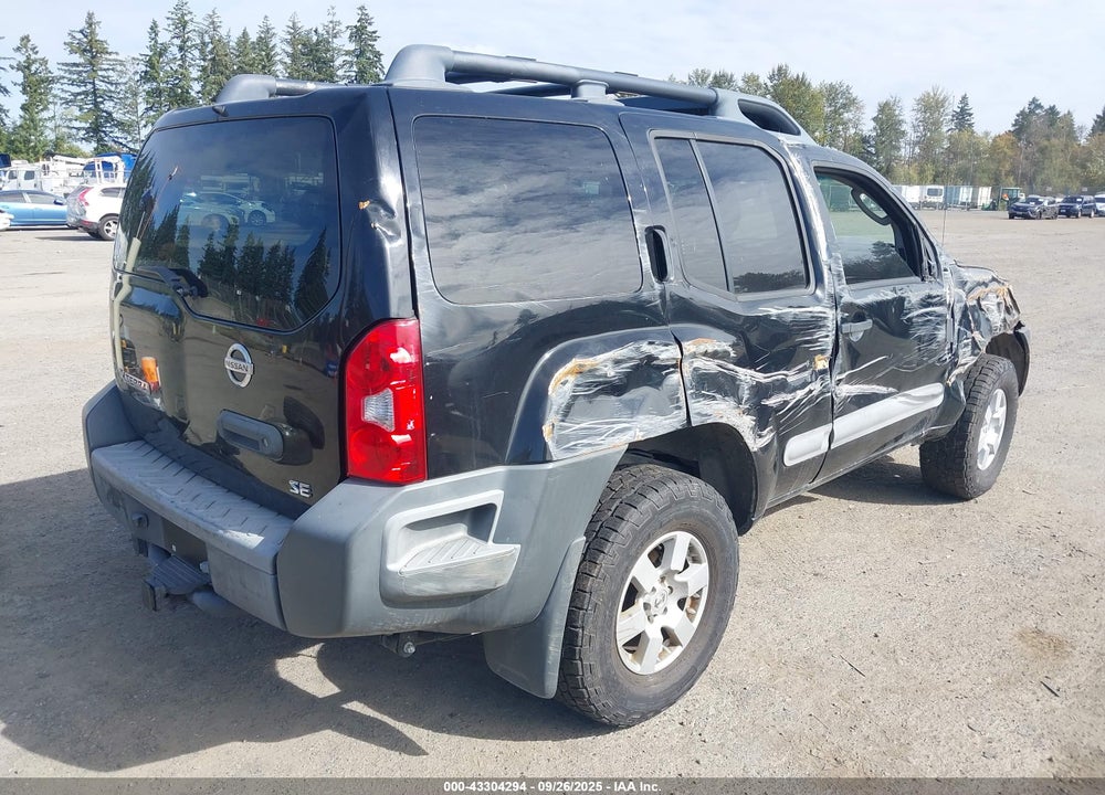 2005 NISSAN XTERRA SE VIN: 5N1AN08W25C652053