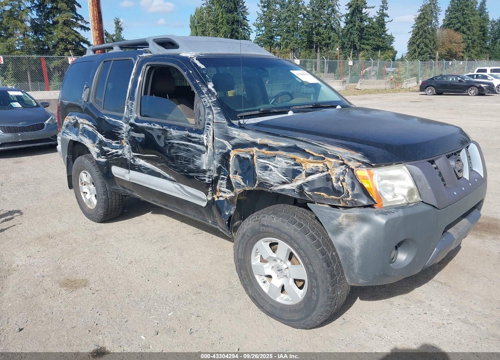 2005 NISSAN XTERRA SE VIN: 5N1AN08W25C652053