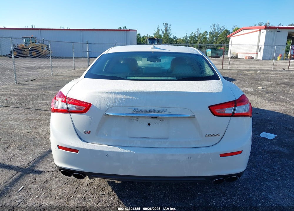 2014 MASERATI GHIBLI S Q4 VIN: ZAM57RTA8E1109832