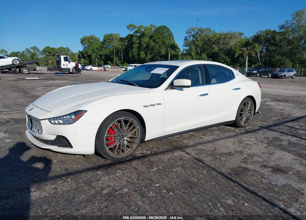 2014 MASERATI GHIBLI S Q4 VIN: ZAM57RTA8E1109832