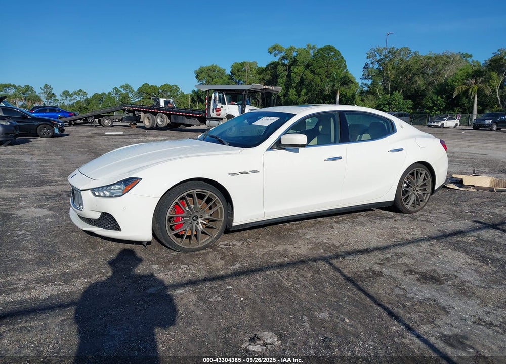 2014 MASERATI GHIBLI S Q4 VIN: ZAM57RTA8E1109832