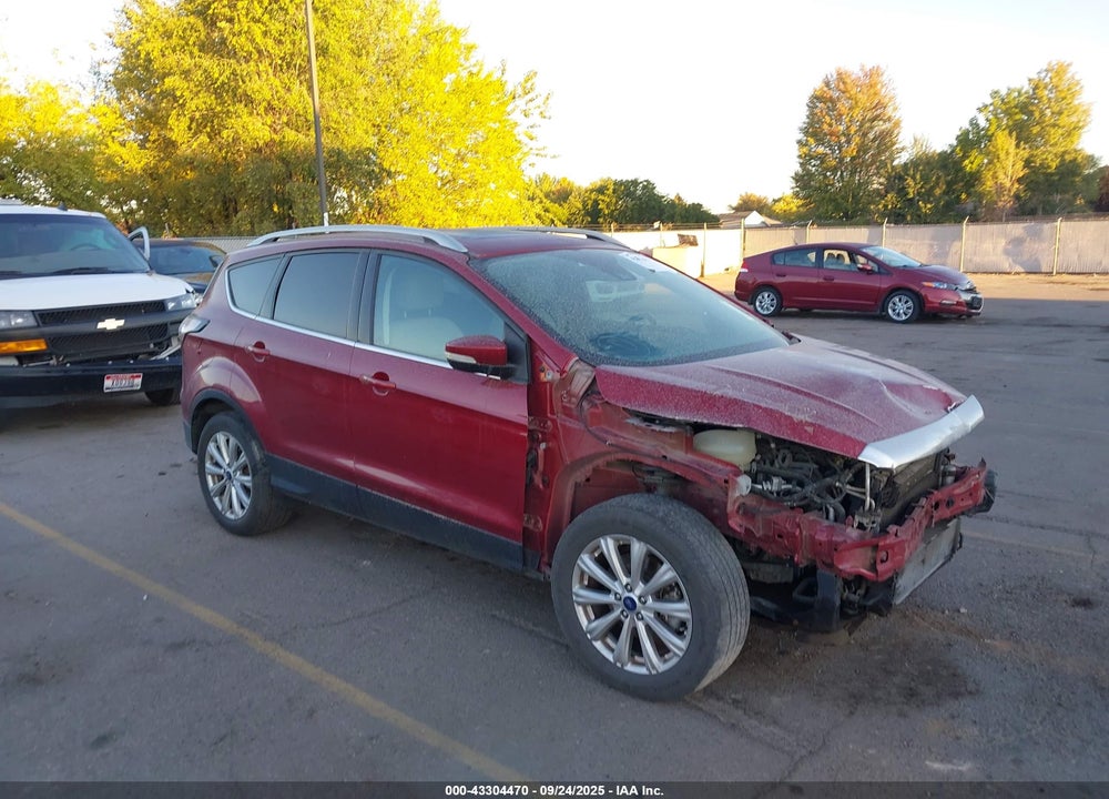 2017 FORD ESCAPE TITANIUM VIN: 1FMCU9JD6HUB14799