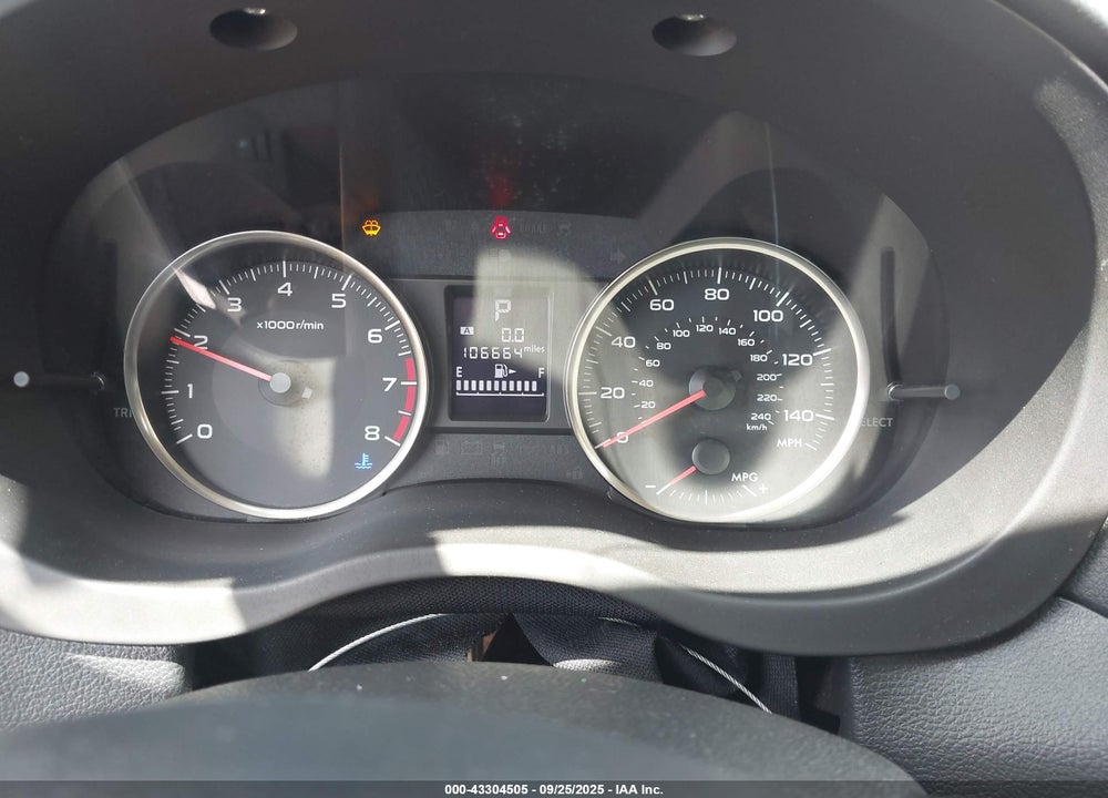 2015 SUBARU IMPREZA 2.0I VIN: JF1GJAA69FH015777