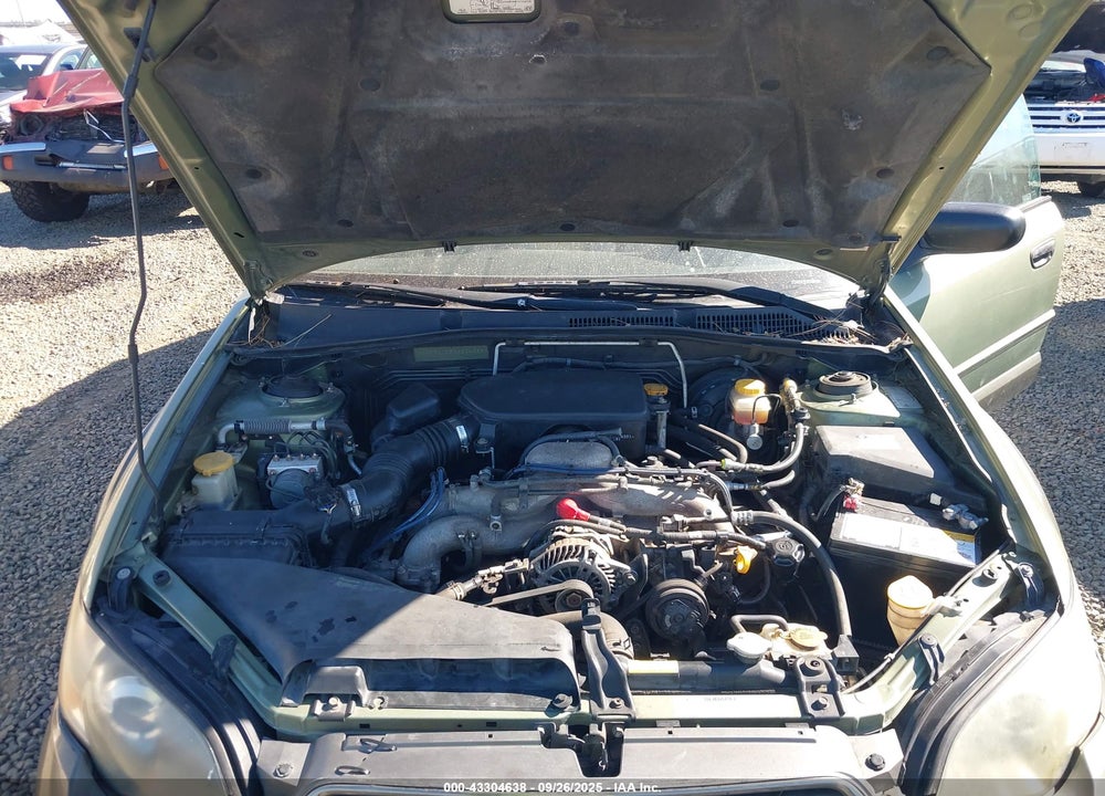 2005 SUBARU OUTBACK 2.5I VIN: 4S4BP61C856304385
