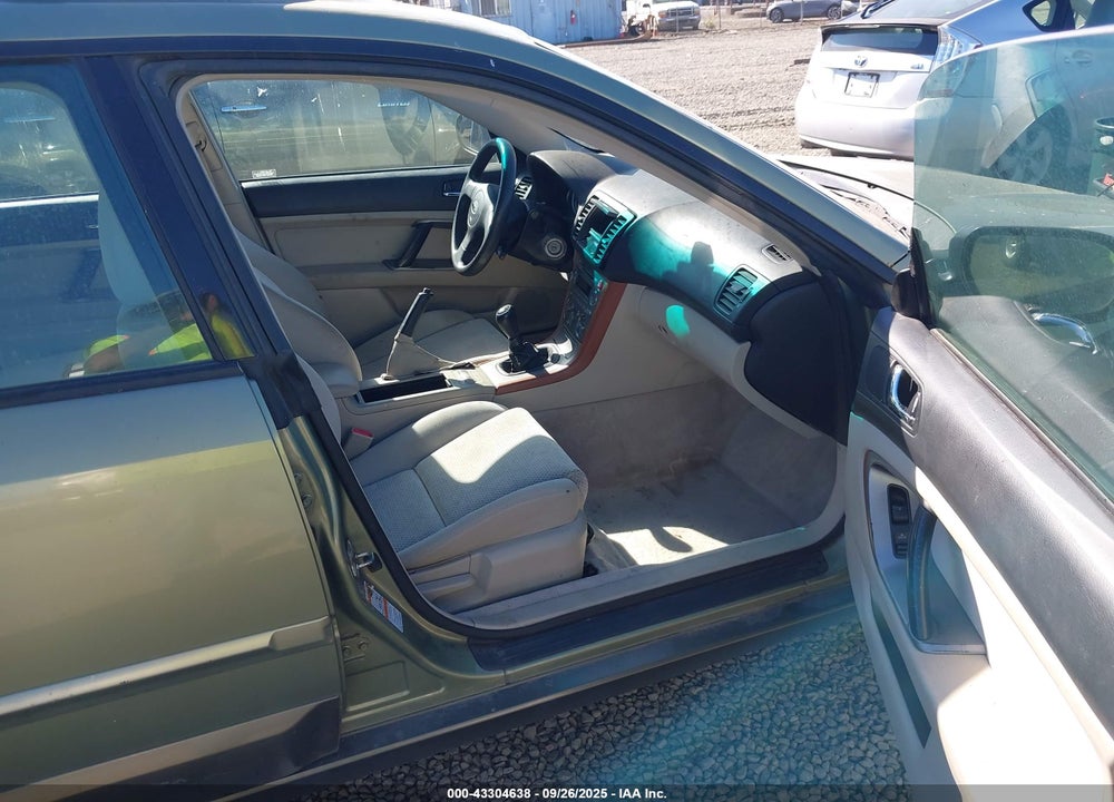 2005 SUBARU OUTBACK 2.5I VIN: 4S4BP61C856304385