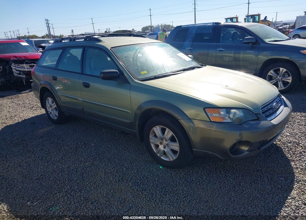 2005 SUBARU OUTBACK 2.5I VIN: 4S4BP61C856304385