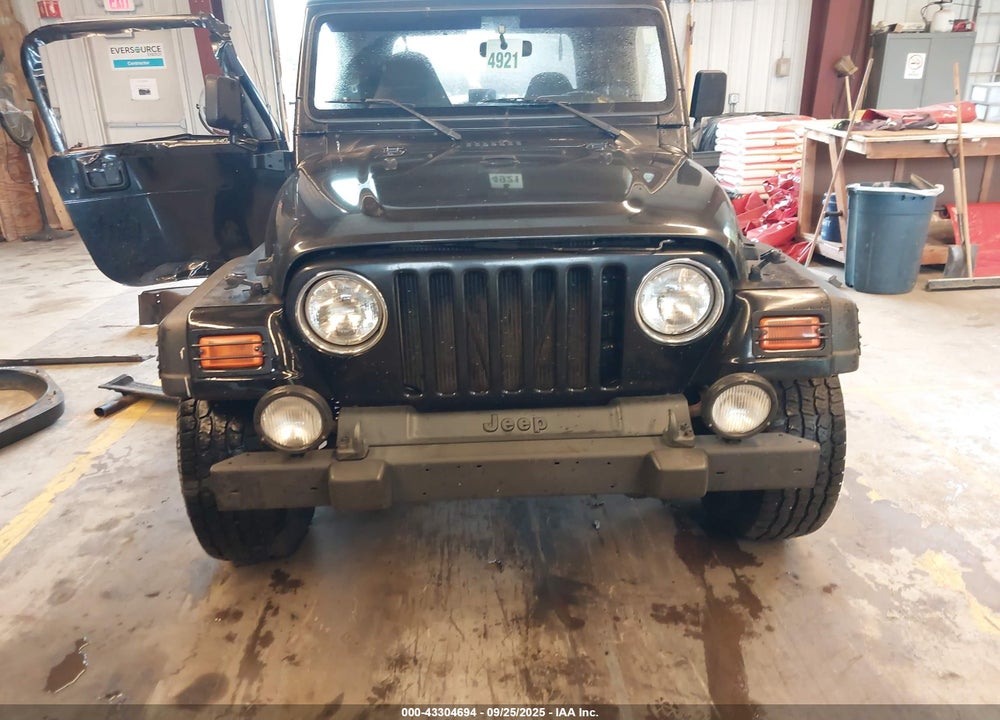 2000 JEEP WRANGLER SPORT VIN: 1J4FA49S3YP716715