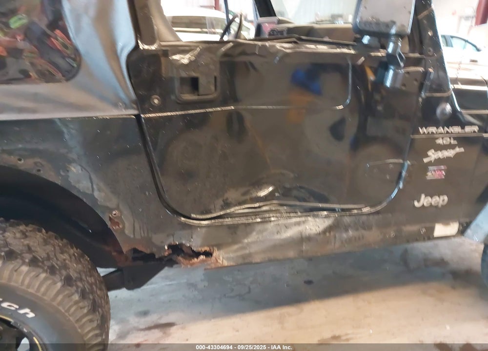2000 JEEP WRANGLER SPORT VIN: 1J4FA49S3YP716715