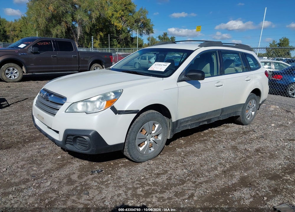 2013 SUBARU OUTBACK VIN: 4S4BRBAC6D3227518